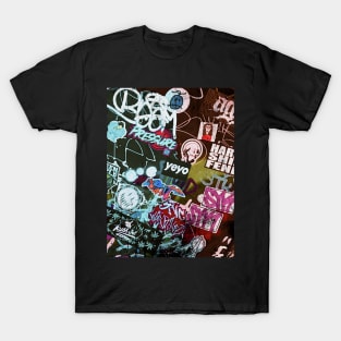 Street Art NYC Graffiti Tag Sticker T-Shirt